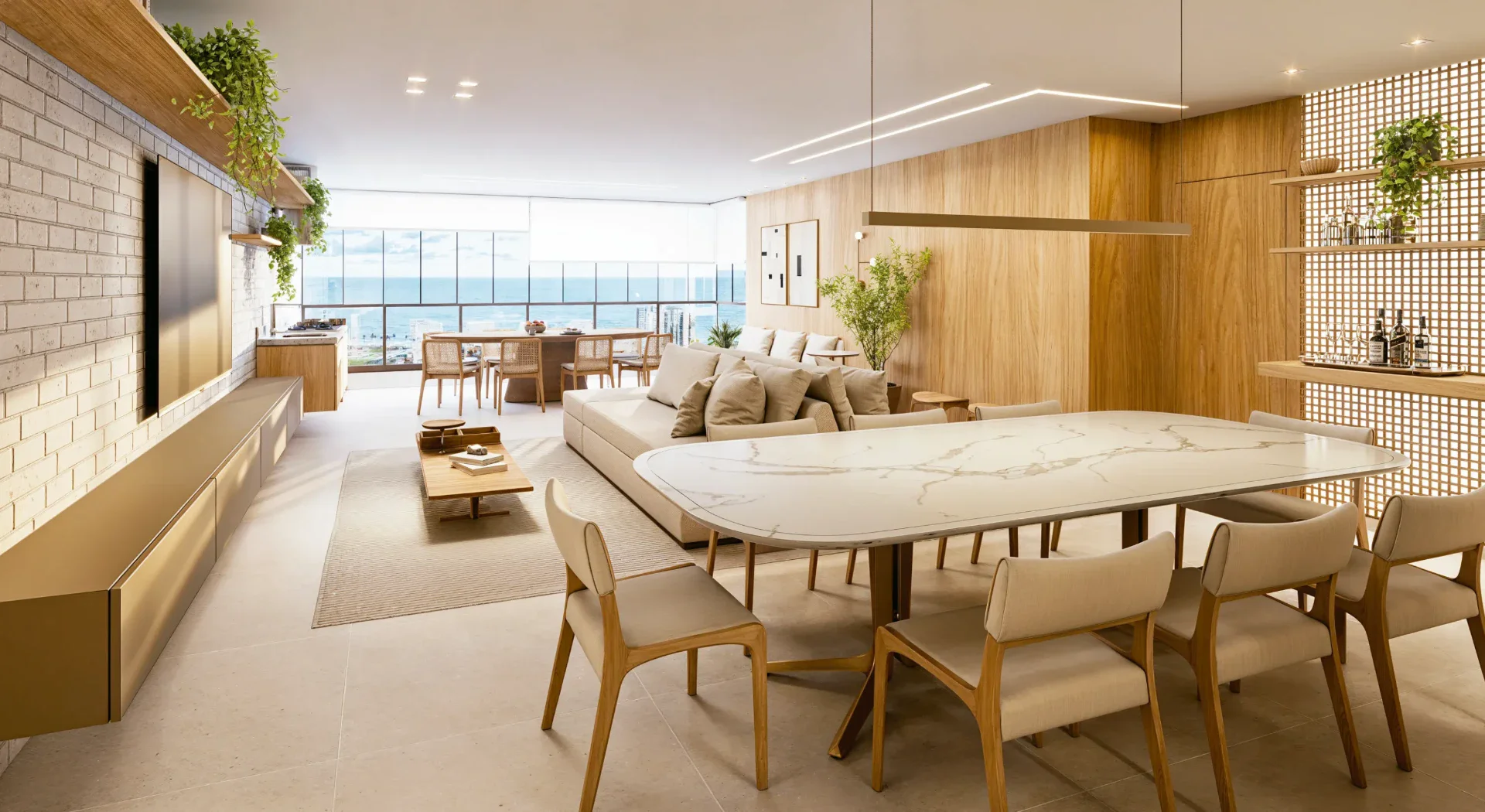Aptos de 100m² a 176m²